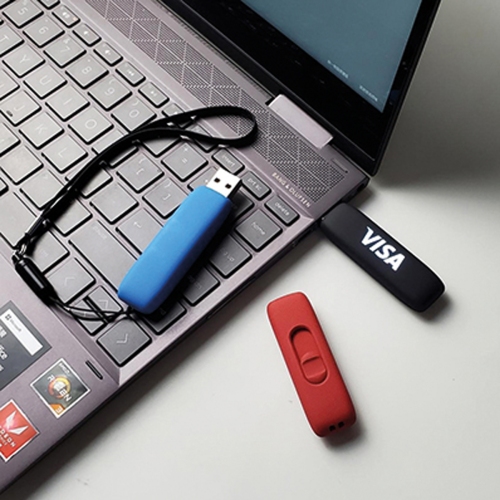 20902 SY - LİNA KAUÇUK IŞIKLI USB SİYAH