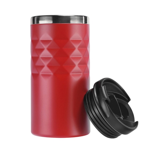 55520 KR - KUPA ÇELİK BARDAK KIRMIZI 300 ML