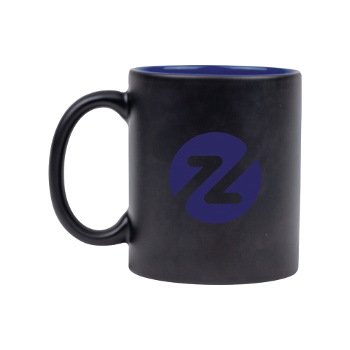 - 55913 LC - İÇİ RENKLİ KUPA LACİVERT  - 55913 LC - İÇİ RENKLİ KUPA LACİVERT