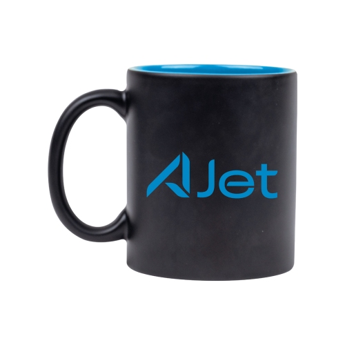 - 55913 MV - İÇİ RENKLİ KUPA MAVİ  - 55913 MV - İÇİ RENKLİ KUPA MAVİ