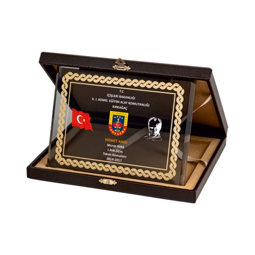  - 90213 - KRİSTAL PLAKET