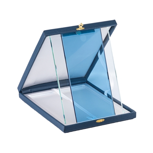  - 90242 MV - KRİSTAL PLAKET MAVİ
