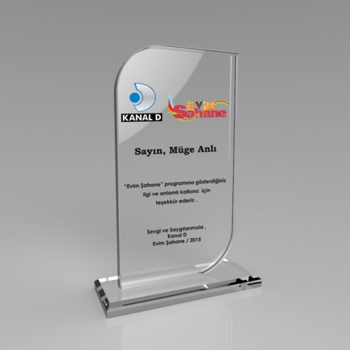  - 90311 - KRİSTAL PLAKET
