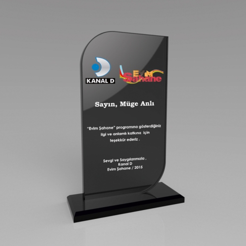  - 90312 - KRİSTAL PLAKET