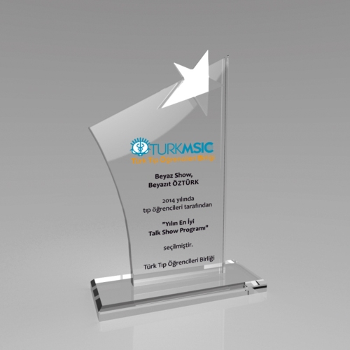  - 90326 - KRİSTAL PLAKET
