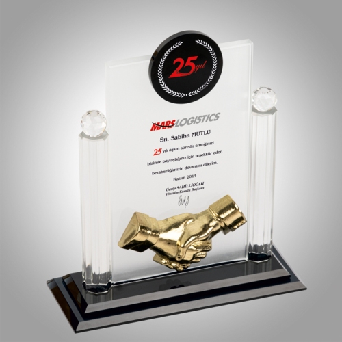  - 90651 - KRİSTAL PLAKET