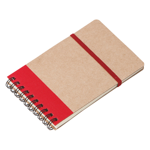  - 9x14 KRAFT NOT DEFTERİ KIRMIZI