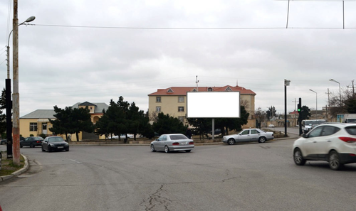 Billbord - Elşən Mehdiyev - B.Bünyadzadə (Bakıxanov istiqaməti)