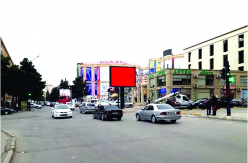 Gənclik pr. (Aygün Mall-ın qarşısı)