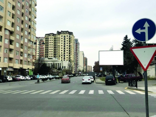 Billbord - H.Ələskərov küç.-C.Hacıbəyli küç. (Dədə qorqud parkının yanı)