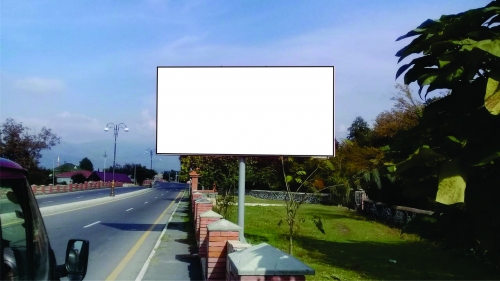 Billbord - Qax-Zaqatala yolu (Yuxarı Tala kəndi, Bakıdan gedən ist.)