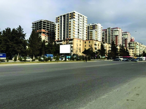 Billbord - Q.Qarayev pr.-A.Manafov küç. (Sevinc T/M yanı)