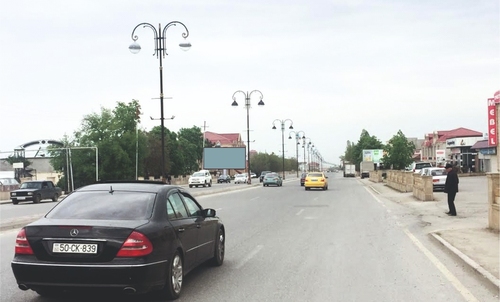 Billbord - Quba Rayunu H.Əliyev pr.