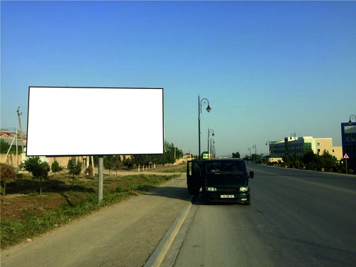 Billbord - Şamaxı şəh. Şamaxı diaqnostika ile üzbəüz