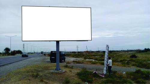 Billbord - Yevlax (NBNZ yanı, Bakıdan gedən ist.0